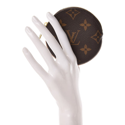 Louis Vuitton Monogram Round Coin Purse 2 of 8