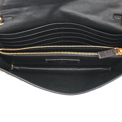 Valentino Garavani Calf Hair Leopard Print VSling Chain Wallet 5 of 11