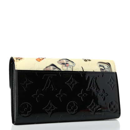 Louis Vuitton Vernis Stickers Sarah Wallet NM 3 of 6