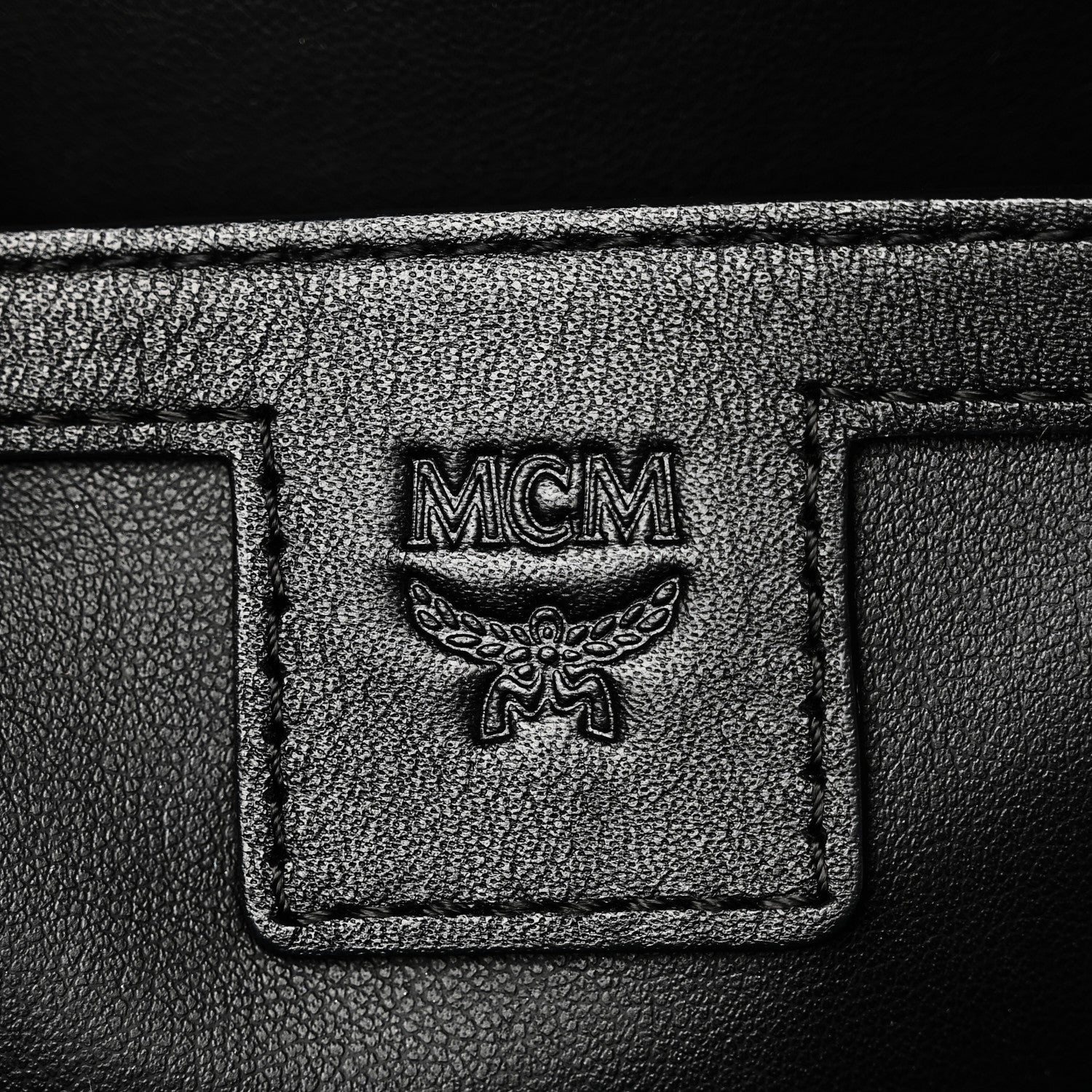 MCM Visetos Small Side Stud Stark Backpack Beige 6 of 9