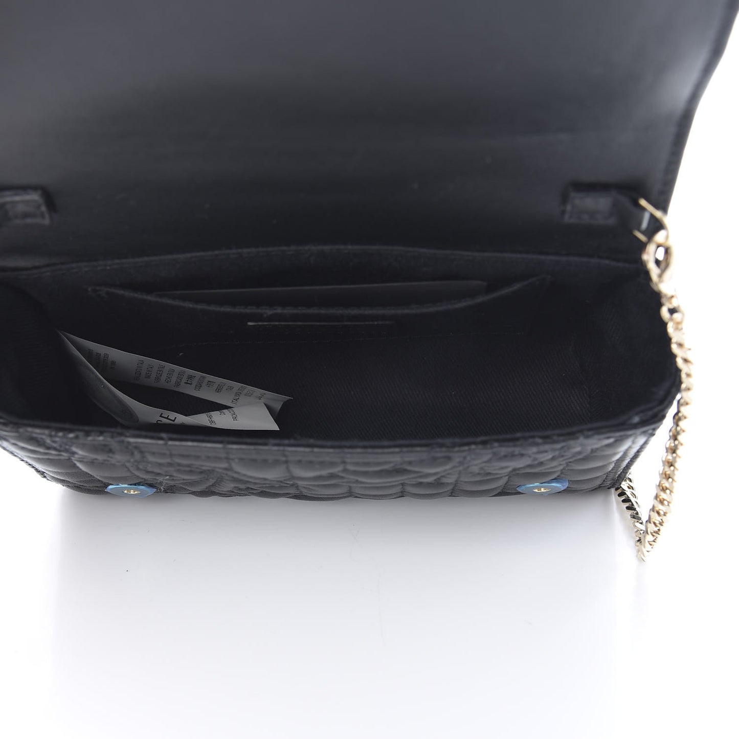 Nappa Quilted Trapuntata Tribute Crossbody Black