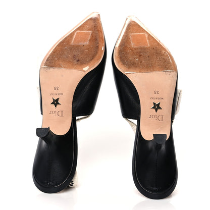 Christian Dior Lambskin Ribbon J'Adior Slingback 65mm Pumps 38 Black 5 of 8