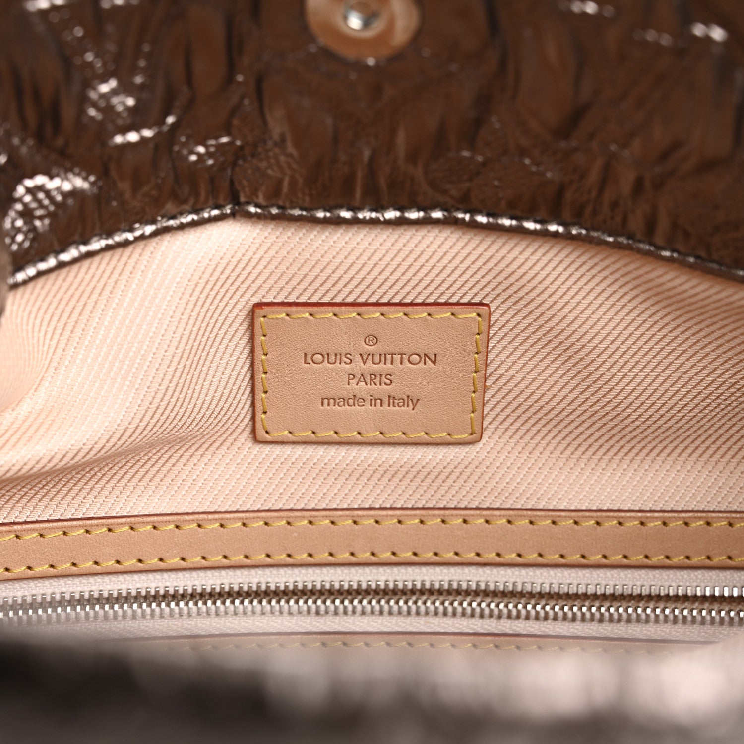 Louis Vuitton Jacquard Quilted Monogram Limelight Clutch MM Rose Gold 6 of 8
