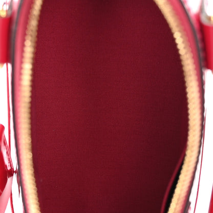 Louis Vuitton Vernis Alma BB Magenta 4 of 8