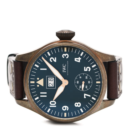 IWC Bronze Calfskin 46mm Big Pilot Date Spitfire "Mission Accomplished" Edition Automatic Watch Green IW510506 2 of 5