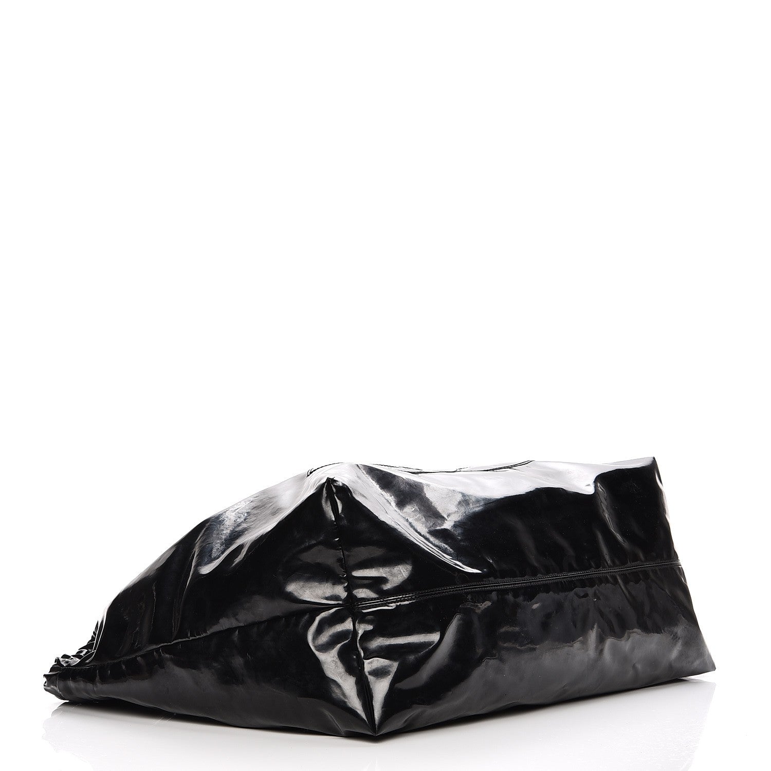 Chanel Vinyl XL Coco Cabas Black 4 of 12
