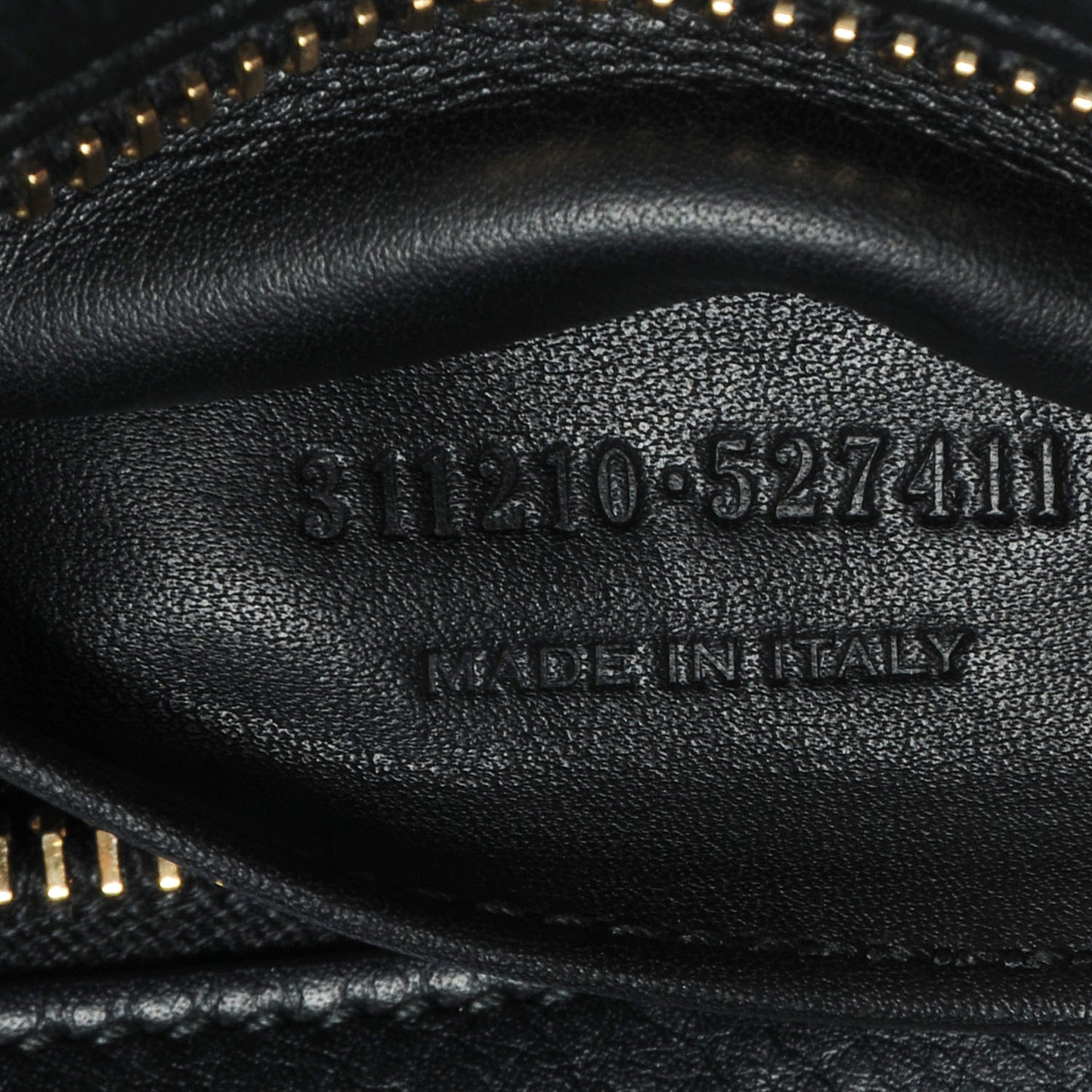 Calfskin Small Classic Y Cabas Black