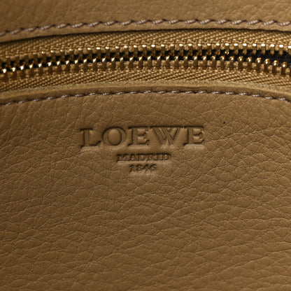 Loewe Suede Messenger Bag Gold 6 of 8