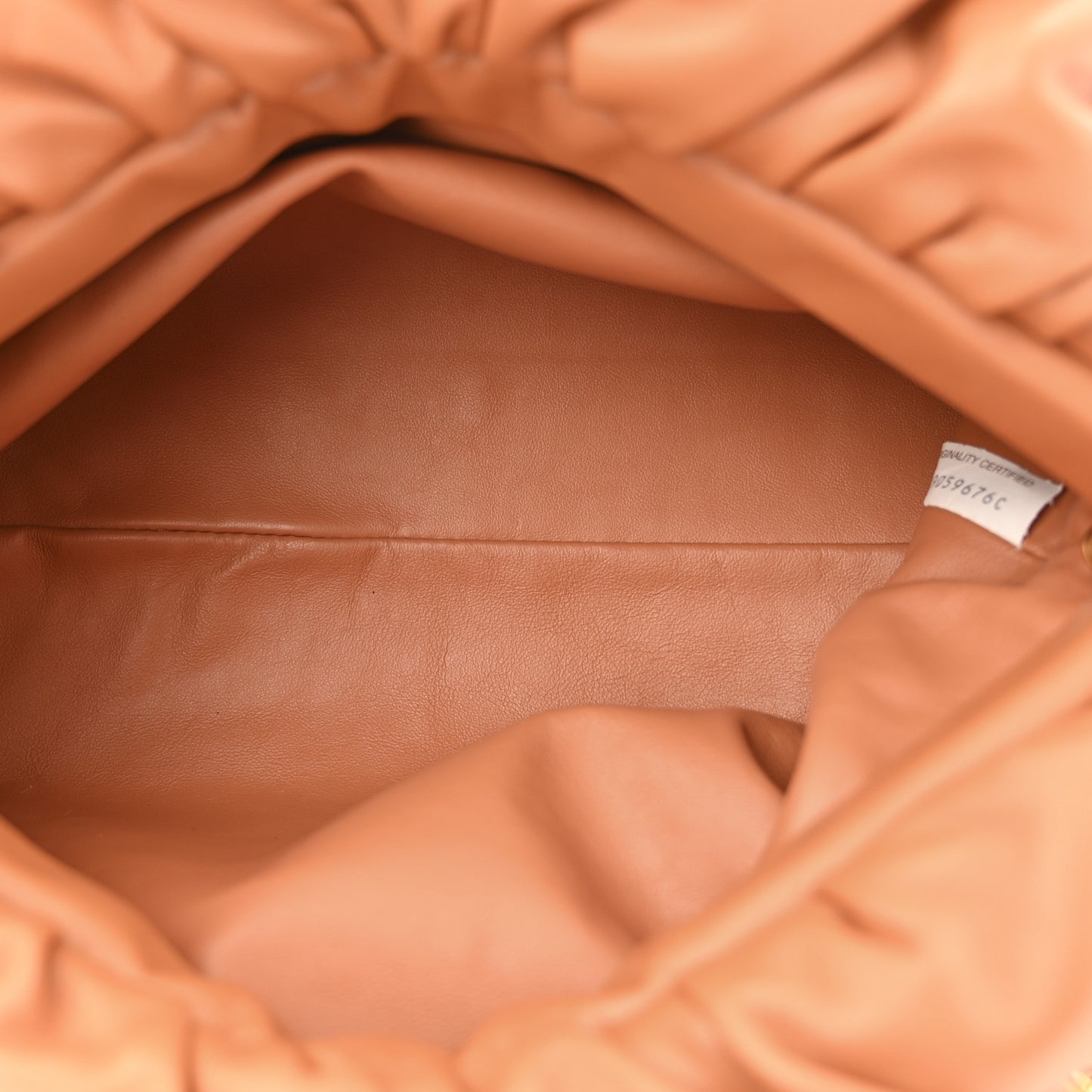 Calfskin The Pouch Chain Clay