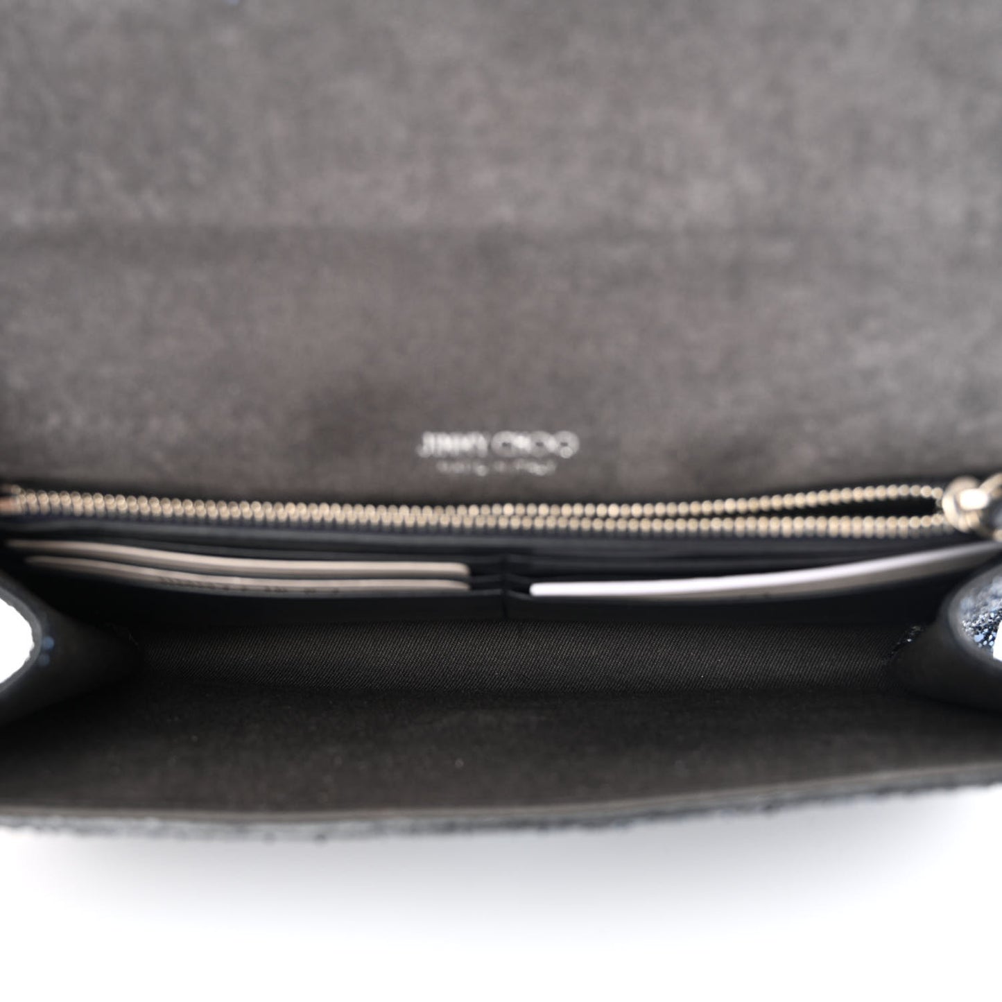 Glitter Emmie Clutch Blue