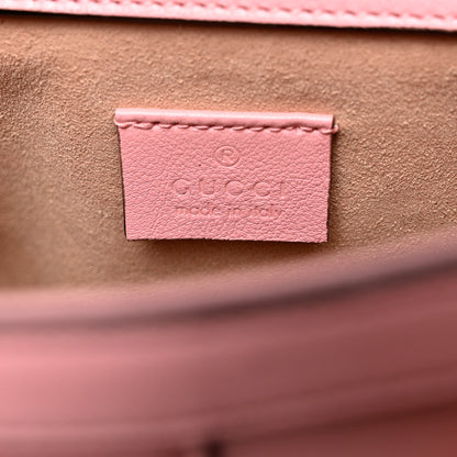 Gucci Wonka Grain Calfskin Mini Diana Tote Bag Wild Rose Fuxia Fluo 6 of 10