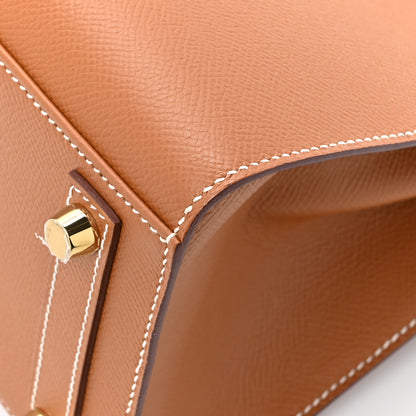 Hermes Epsom Birkin Sellier 25 Gold 11 of 12