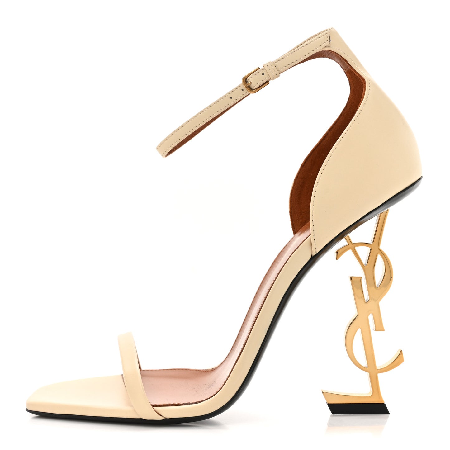 Calfskin 110 Opyum Sandals  39 Real Beige