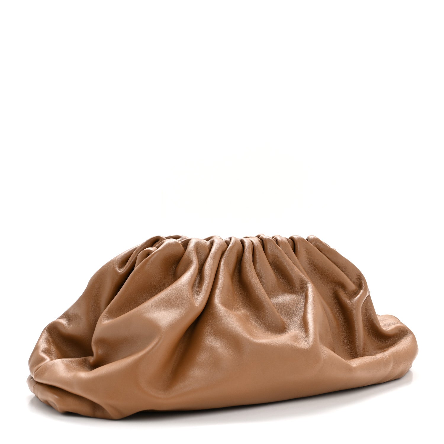Bottega Veneta Smooth Butter Calf The Pouch Oversized Clutch Cammello 6 of 20