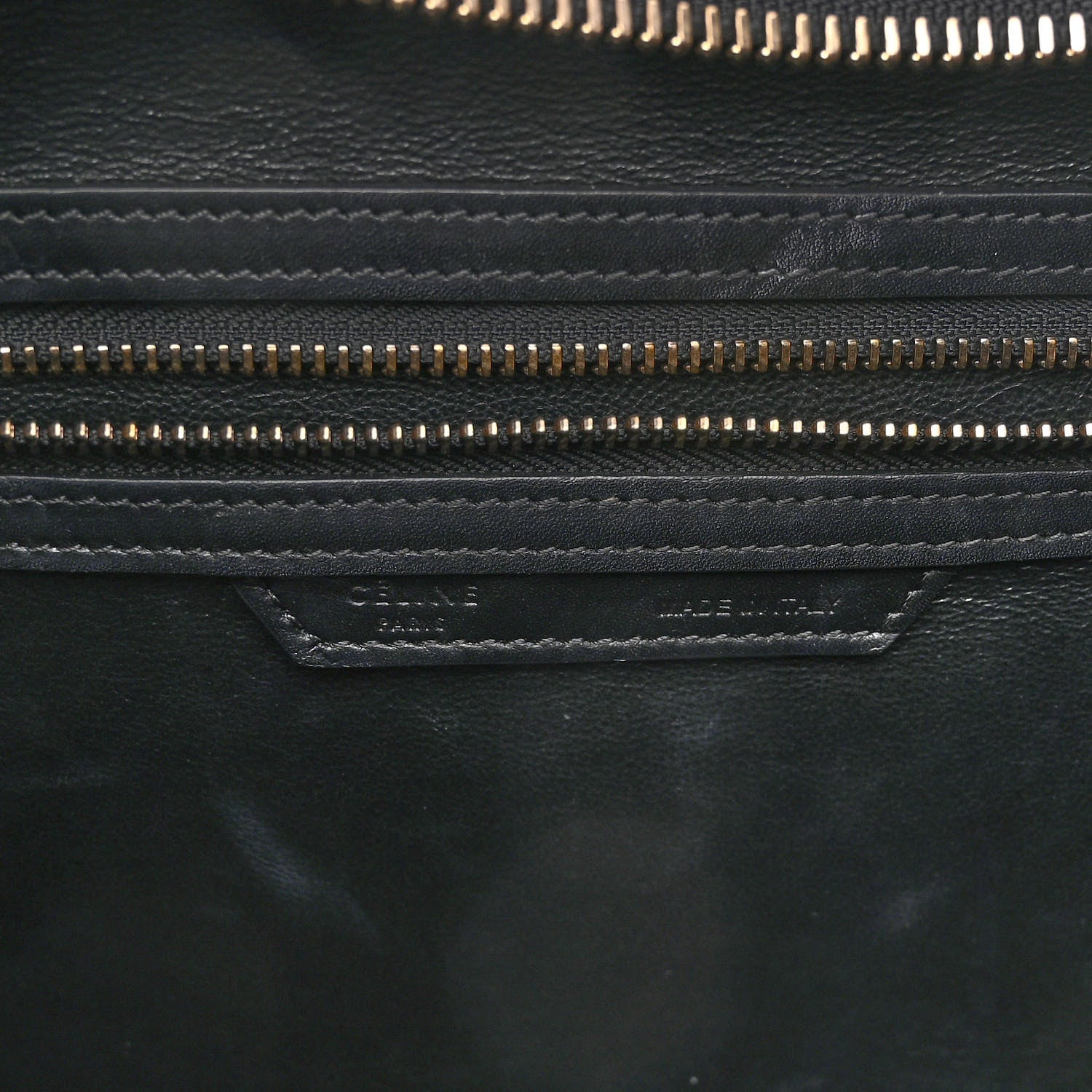Celine Elephant Calfskin Mini Tri-Color Luggage Chalk 6 of 11