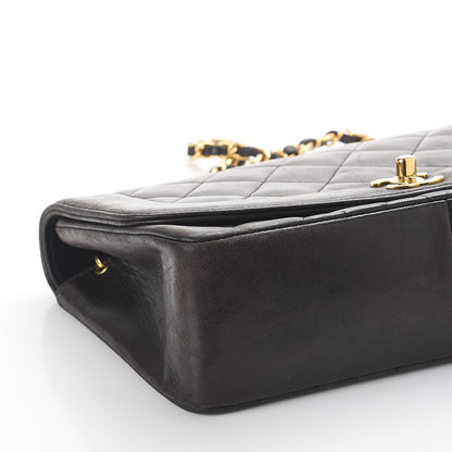 Chanel Lambskin Quilted Medium Single Flap Black 9 of 10