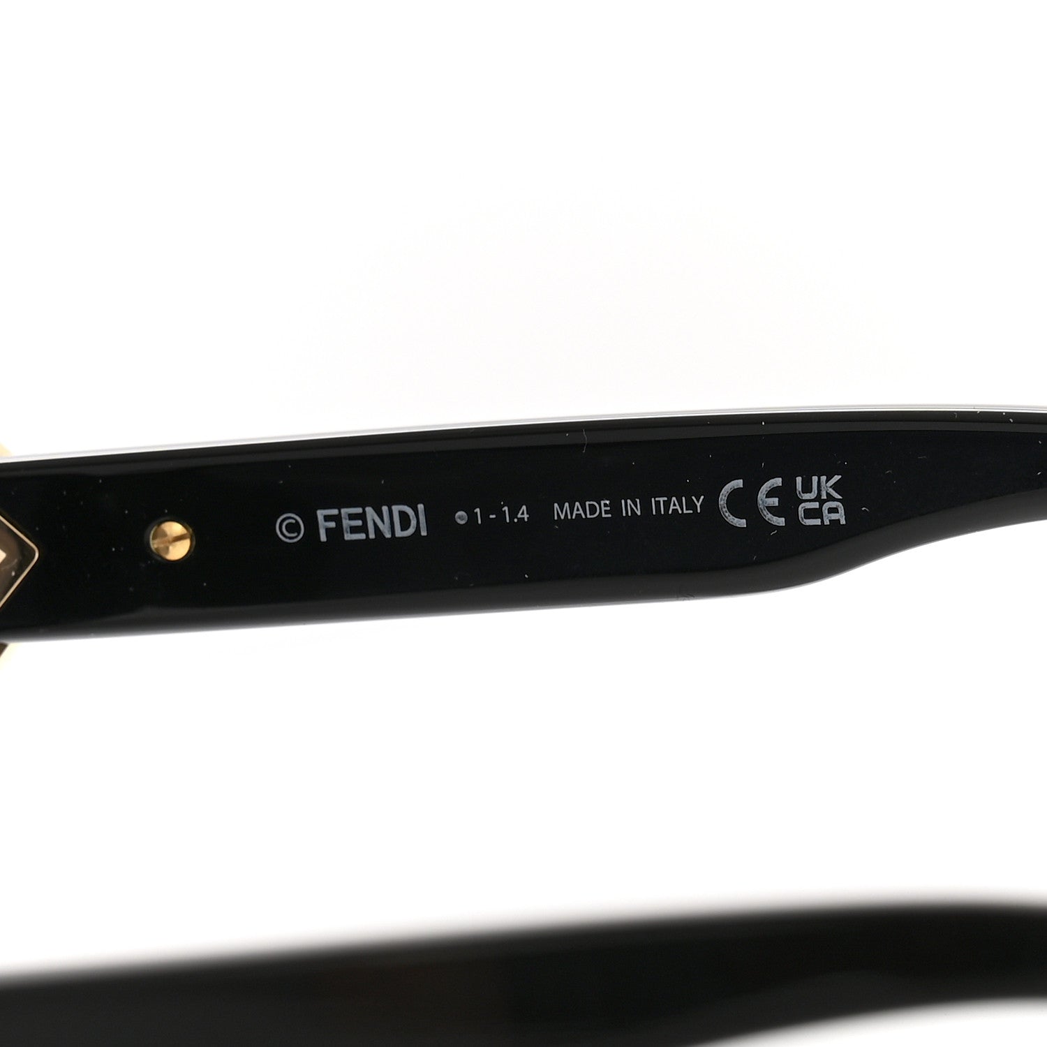 Fendi Acetate FF Diamonds Sunglasses FE40139I Black 5 of 7