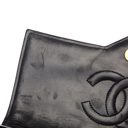Chanel Glazed Calfskin Small CC Flap Black 10 of 12