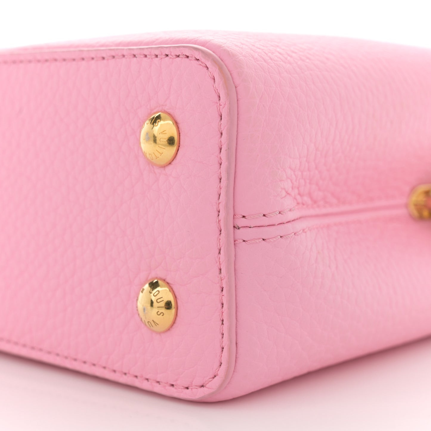 Taurillon Flower Chain Capucines Mini Candy Pink