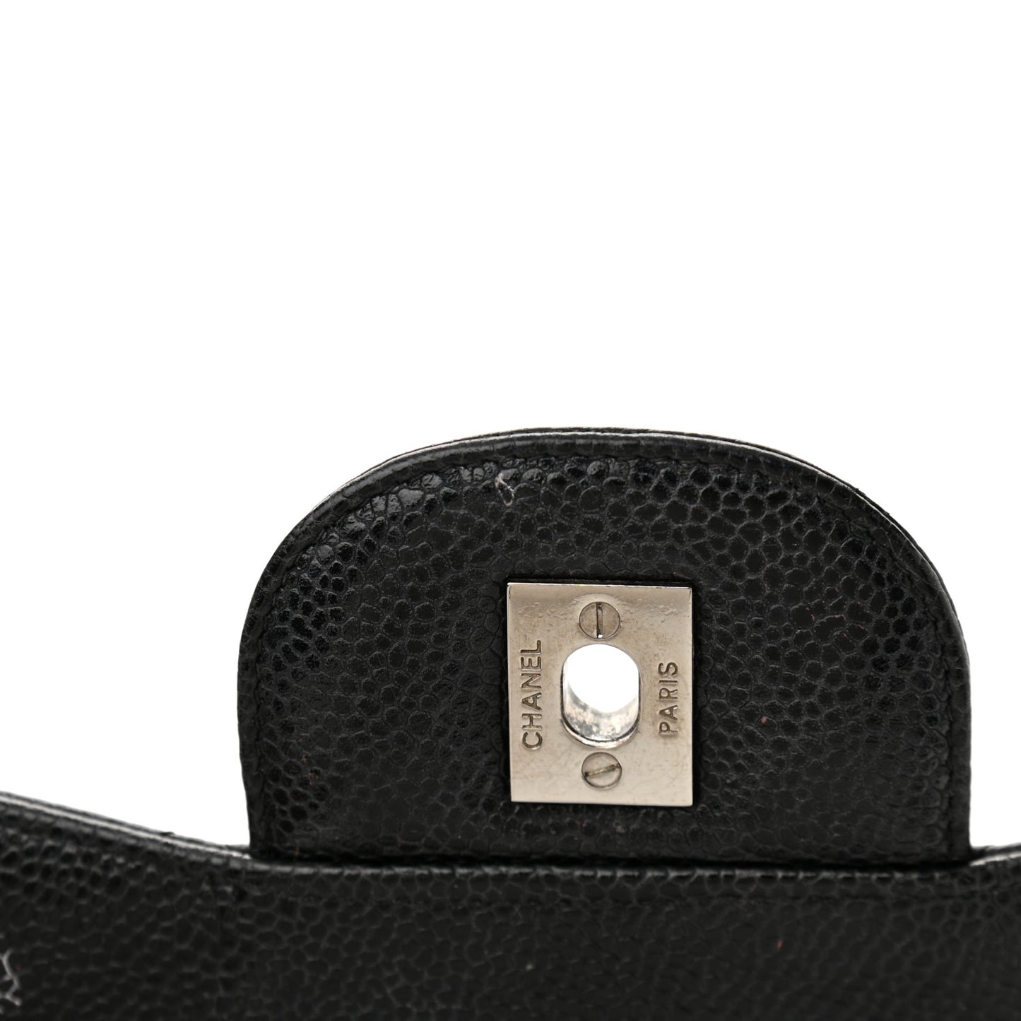 Caviar Quilted Jumbo Single Flap Black