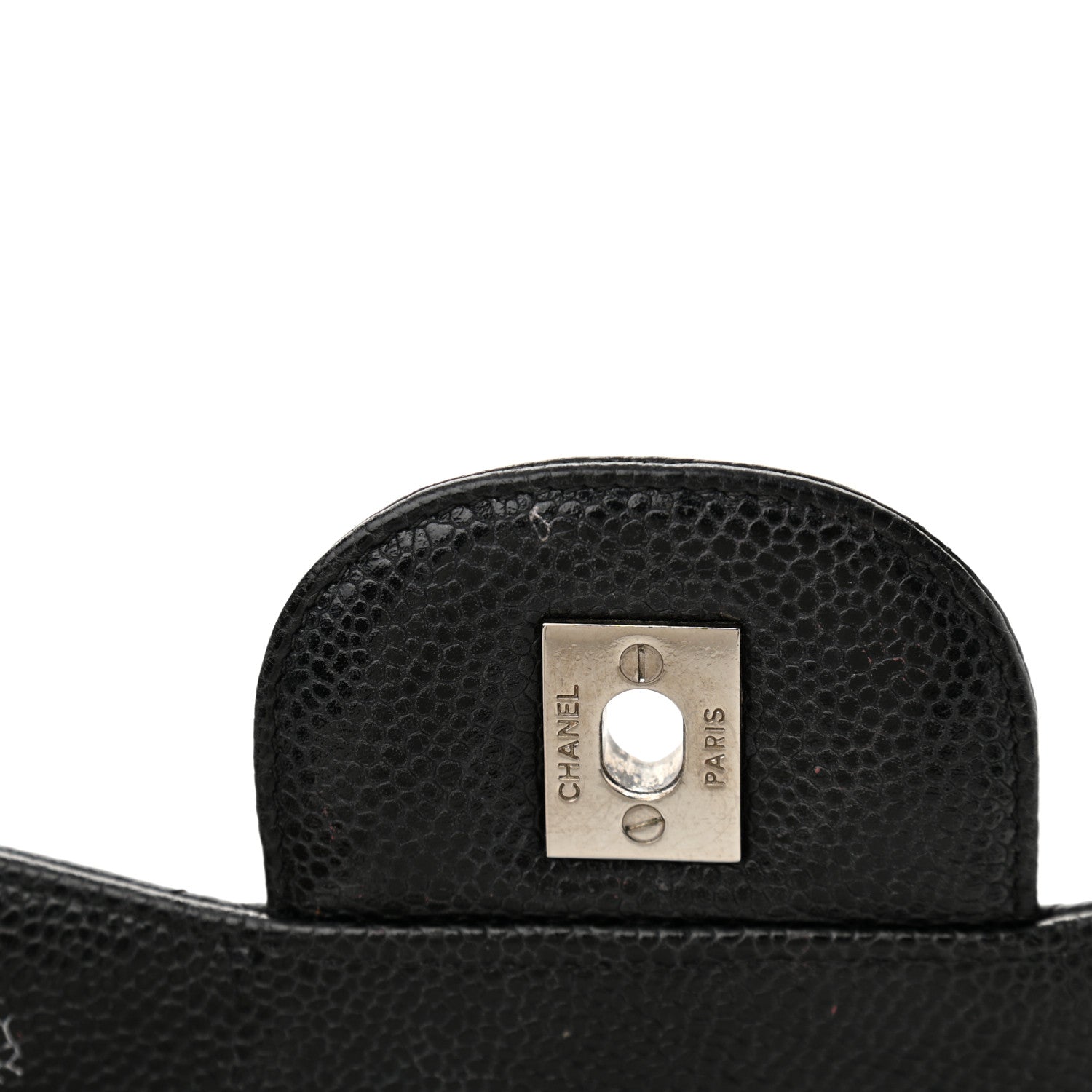 Chanel Caviar Quilted Jumbo Single Flap Black 19 of 20
