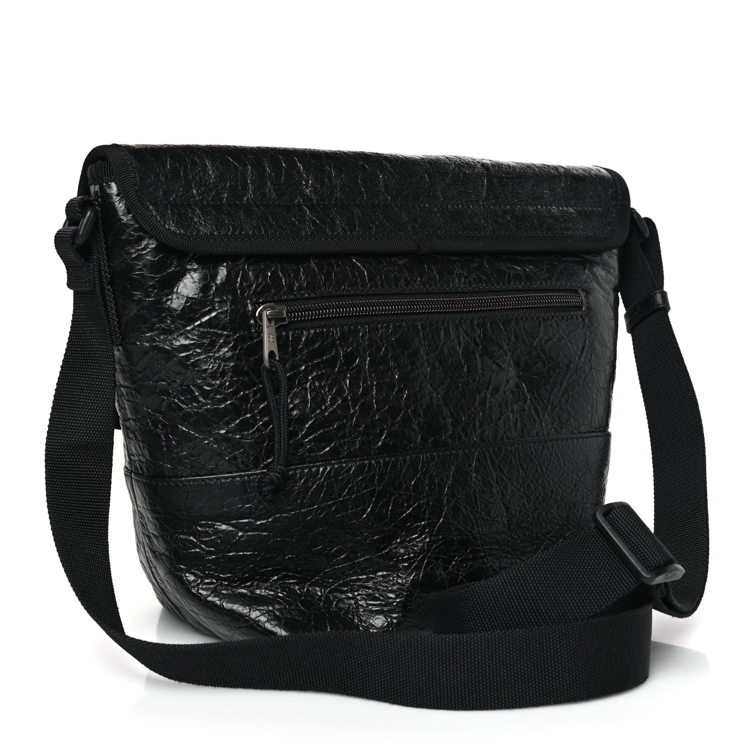 Balenciaga Agneau Arena Small Explorer Messenger Bag Black 3 of 8