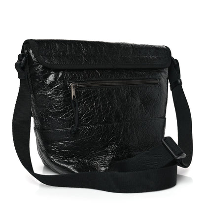 Balenciaga Agneau Arena Small Explorer Messenger Bag Black 3 of 8
