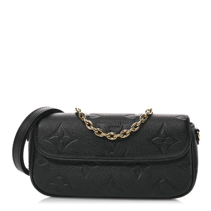 Louis Vuitton Empreinte Monogram Giant Ivy Wallet On Chain Black 1 of 10