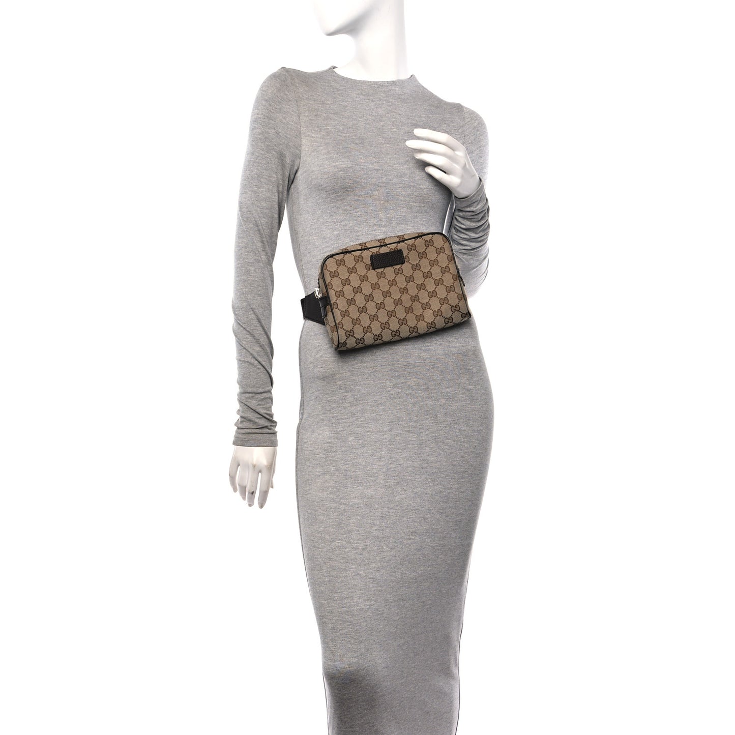 Monogram Belt Bag Dark Brown