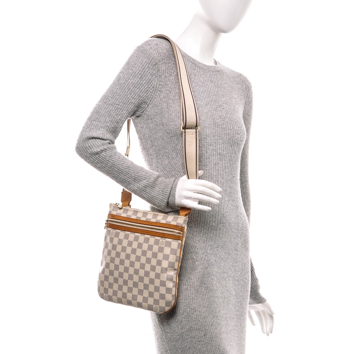Louis Vuitton Damier Azur Bosphore Pochette 2 of 7