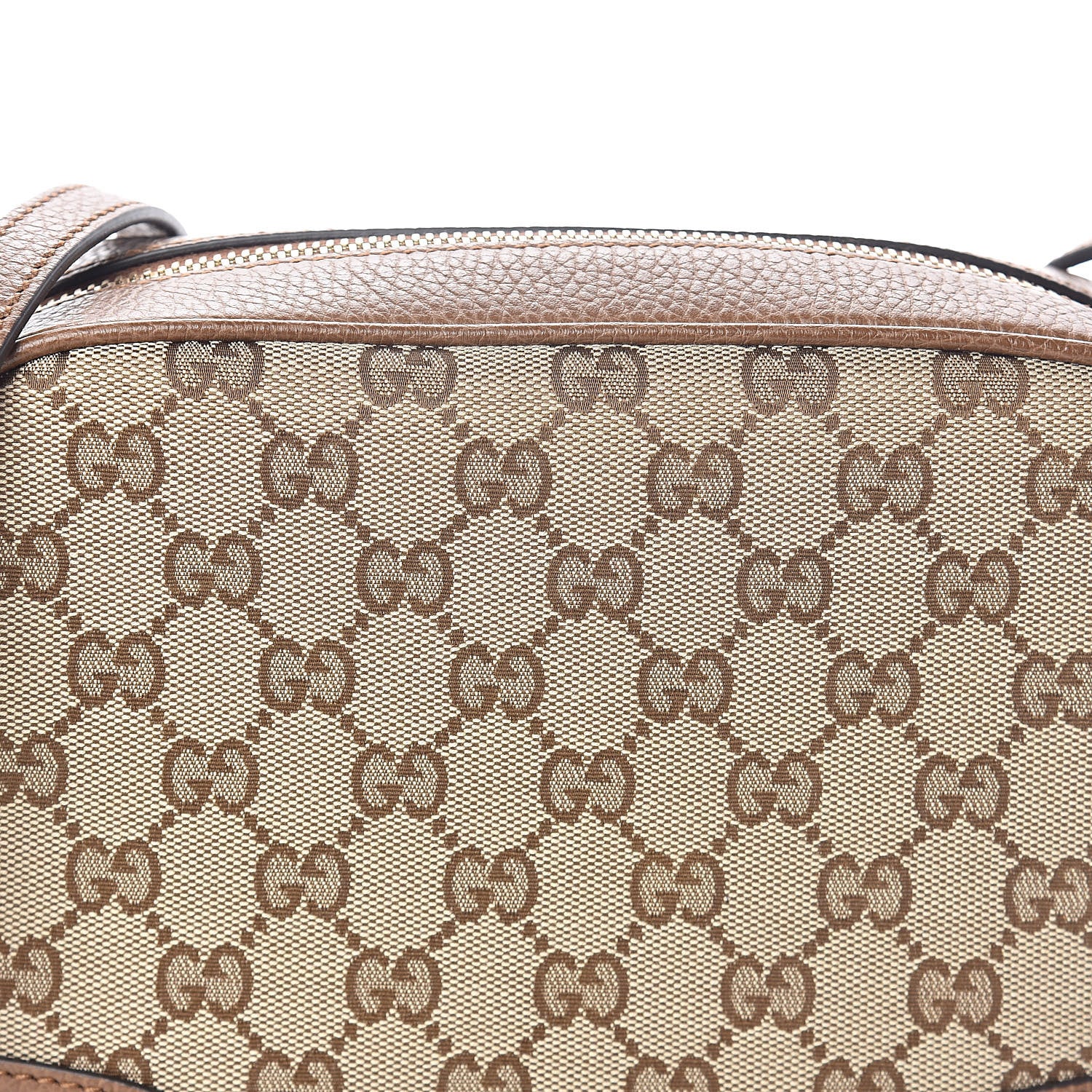 Gucci Monogram Mini Bree Messenger Bag Beige Tabacco 7 of 9
