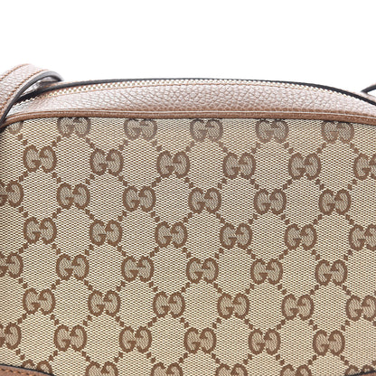 Gucci Monogram Mini Bree Messenger Bag Beige Tabacco 7 of 9