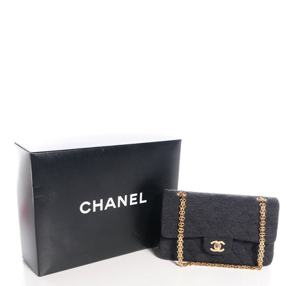 Chanel Jersey Small Double Flap Navy 5 of 9