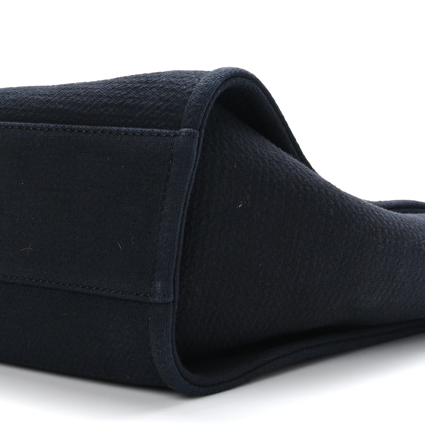 Mixed Fibers Small Deauville Tote Black