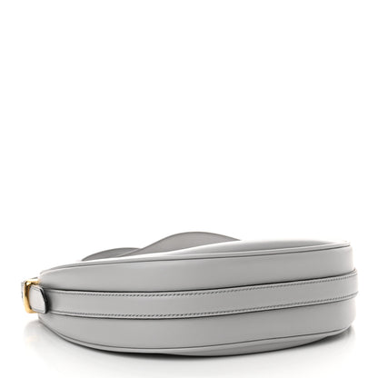 Prada Soft Calfskin Arque Shoulder Bag Ardesia 4 of 10