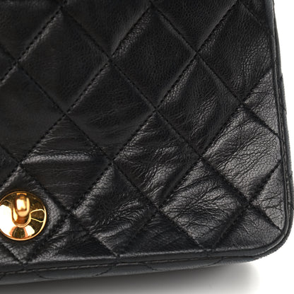 Chanel Lambskin Quilted Small Single Flap Black 8 of 12