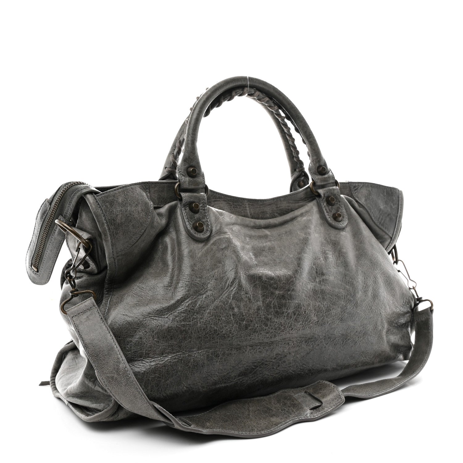 Balenciaga Chevre Classic Hardware City Grey 4 of 11