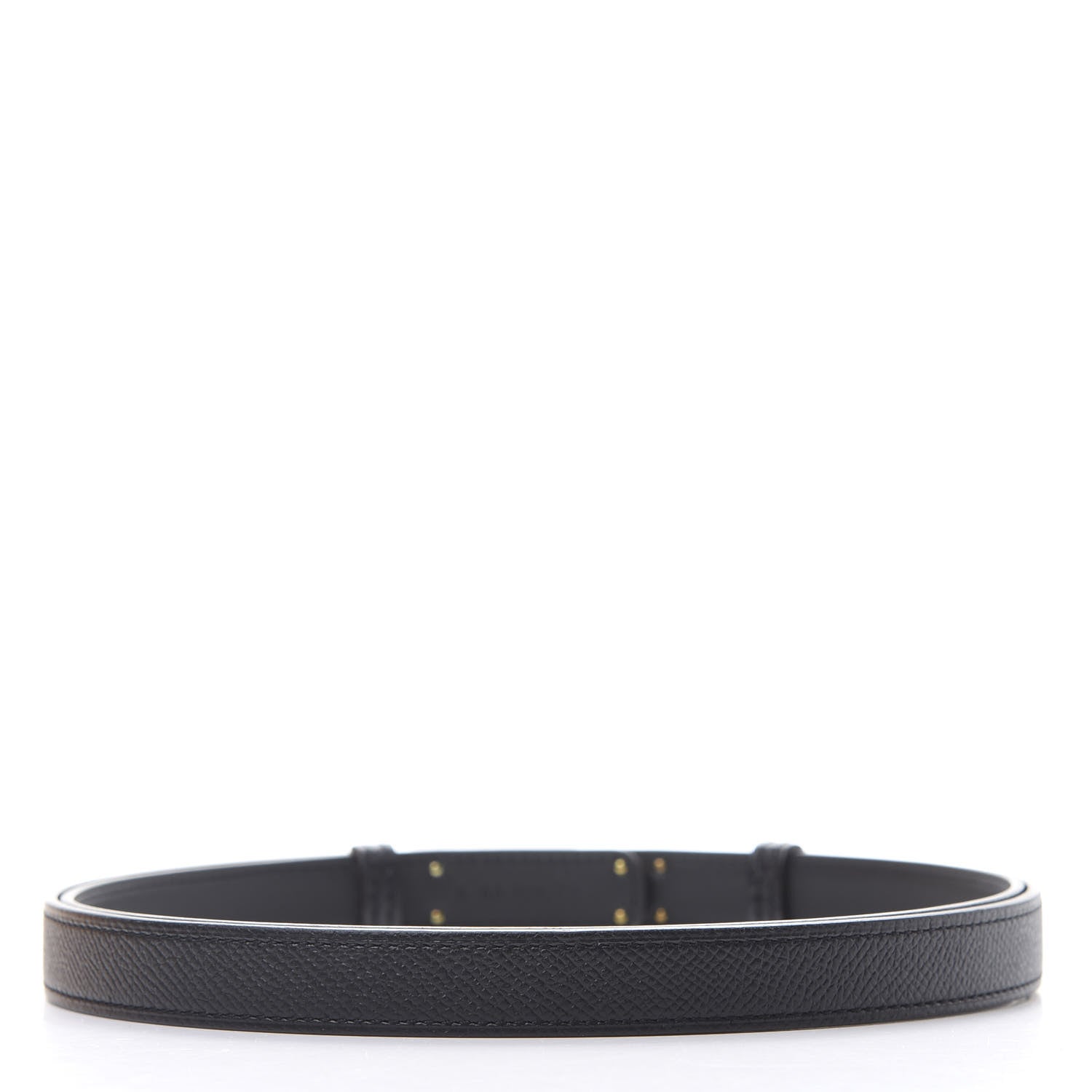 Hermes Epsom Kelly Belt Black 2 of 5