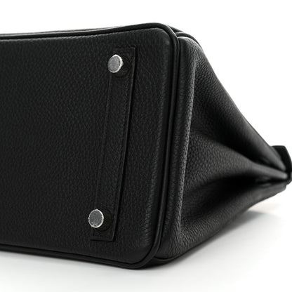 Hermes Togo Birkin 25 Black 10 of 11