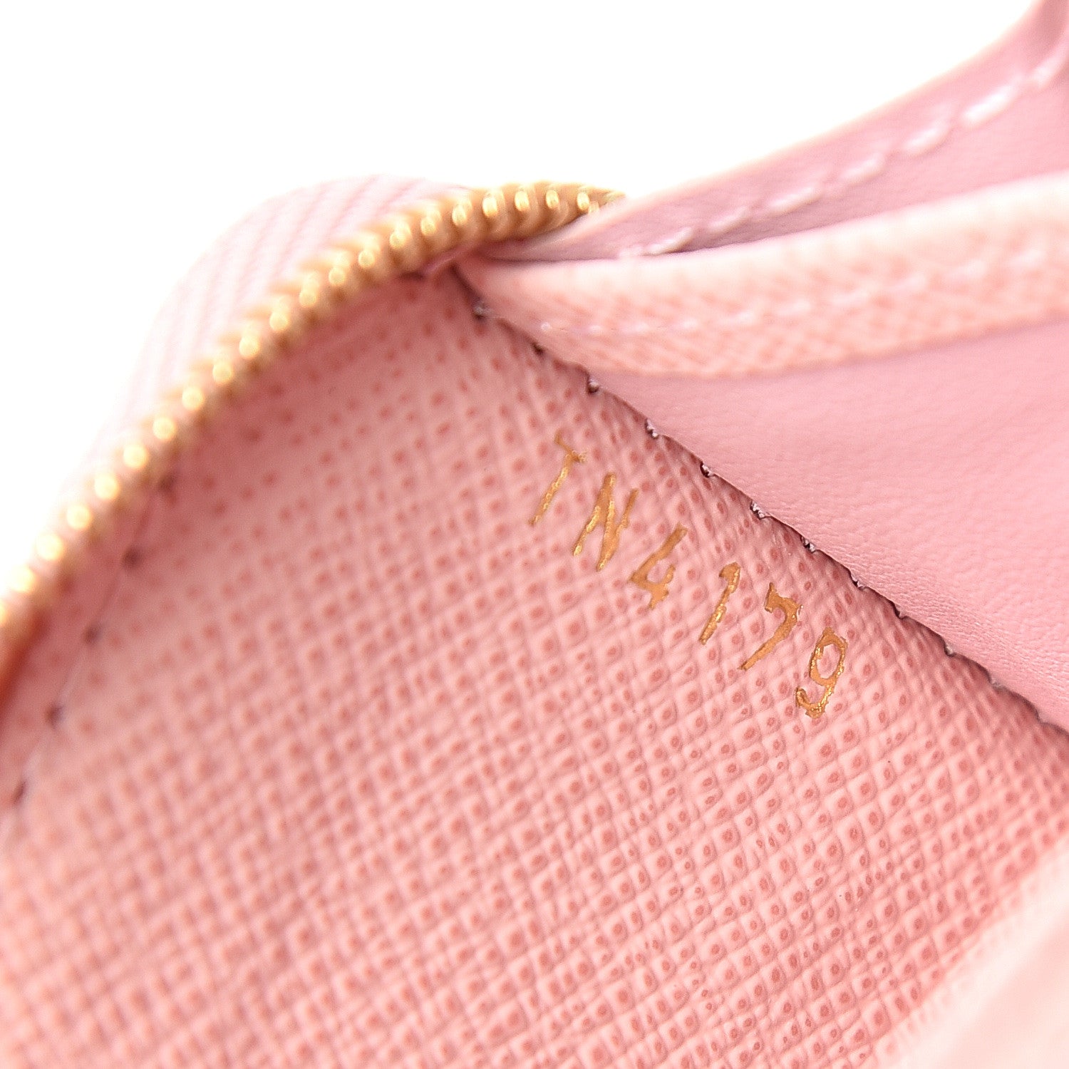 Louis Vuitton Damier Azur Zippy Coin Purse Rose Ballerine 6 of 6