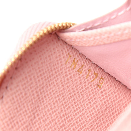 Louis Vuitton Damier Azur Zippy Coin Purse Rose Ballerine 6 of 6