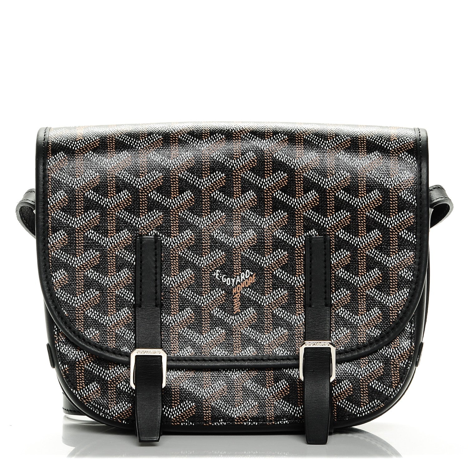 Goyard Goyardine Belvedere PM Messenger Bag Black 1 of 7