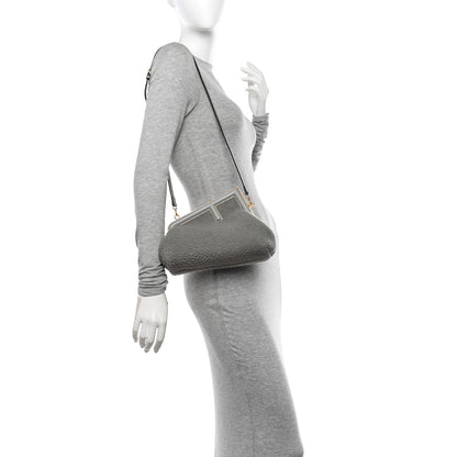 Fendi Shearling Small Fendi First Ghiaccio Oro Soft 2 of 11