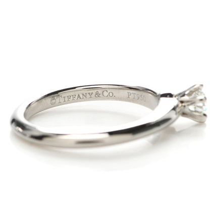 Tiffany Platinum Diamond .23ct Solitaire Engagement Ring 49 5 4 of 4