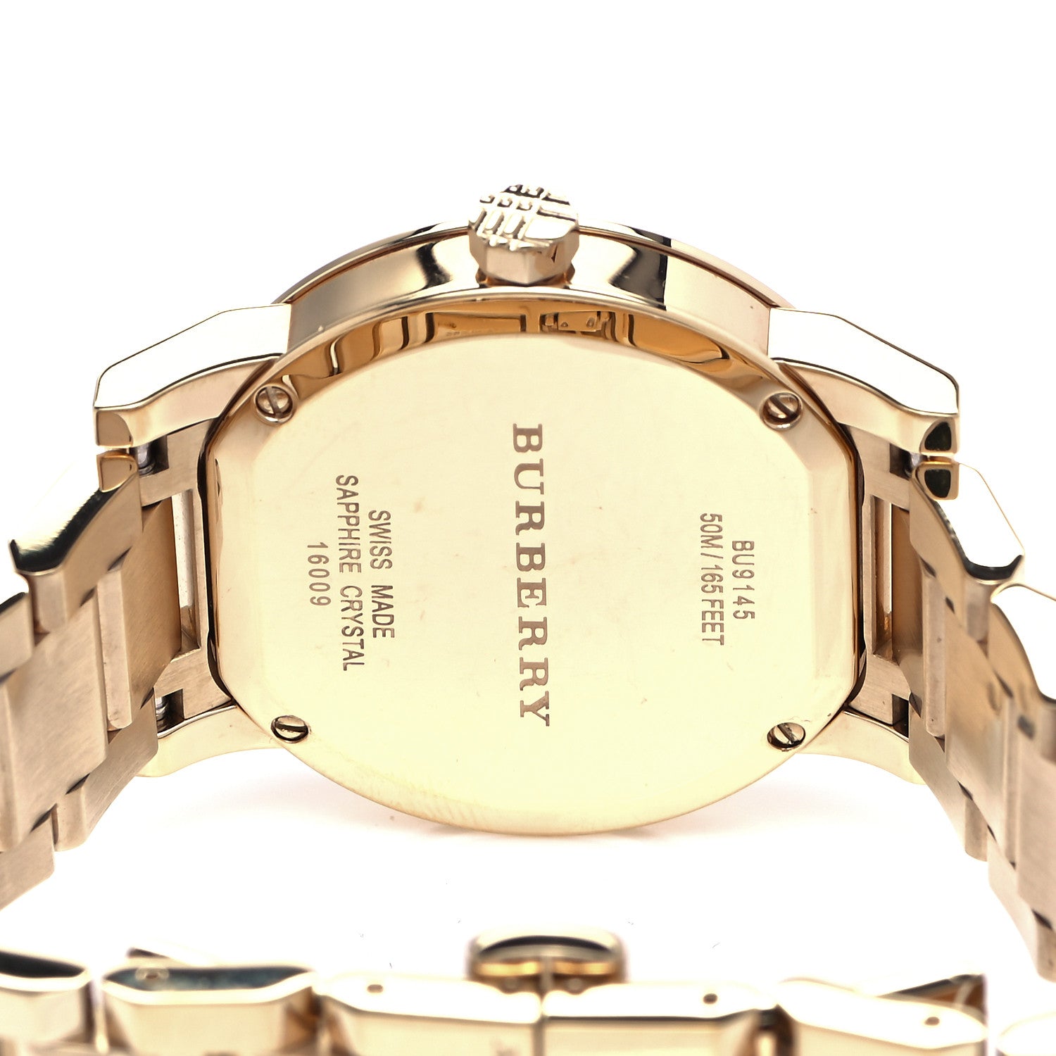 Burberry Stainless Steel 34mm The City Quartz Watch Gold BU9145 4 of 6