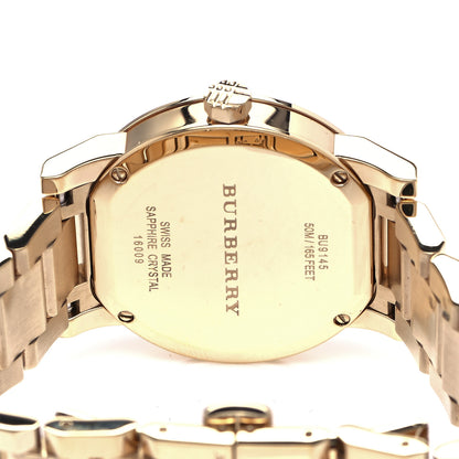 Burberry Stainless Steel 34mm The City Quartz Watch Gold BU9145 4 of 6