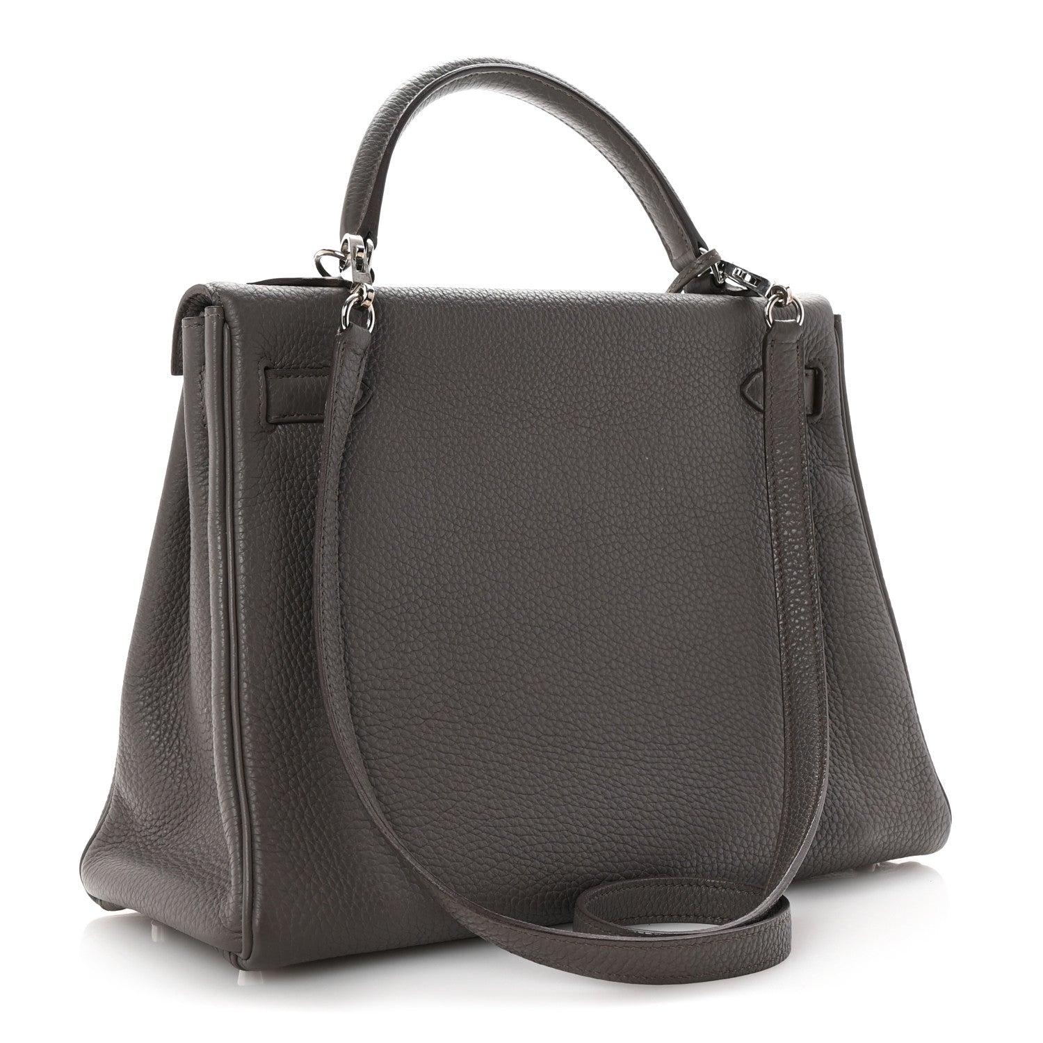 Hermes Togo Kelly Retourne 32 Etain 3 of 10