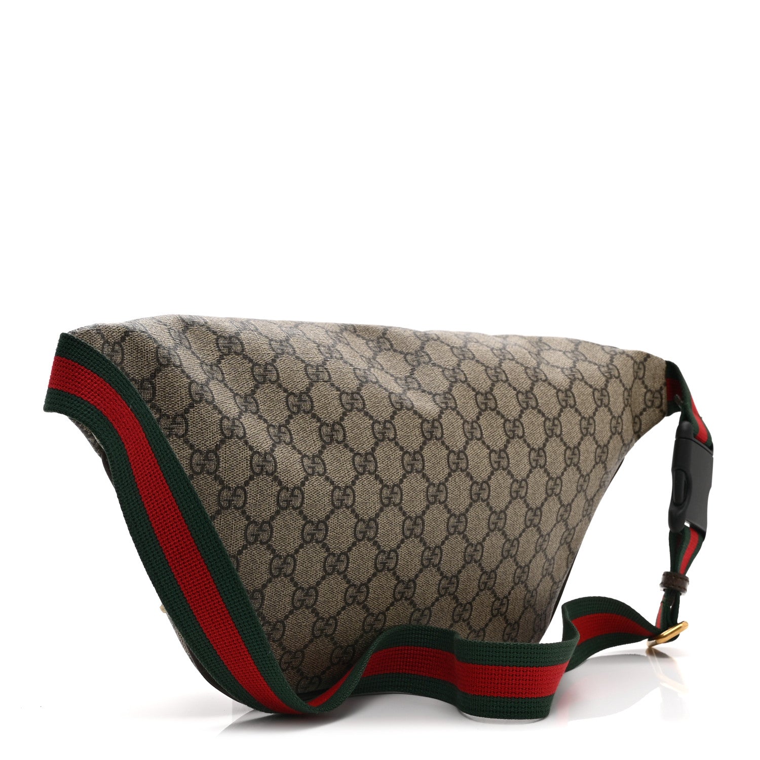 Gucci GG Supreme Monogram Courrier Belt Bag  Beige New Acero 3 of 11