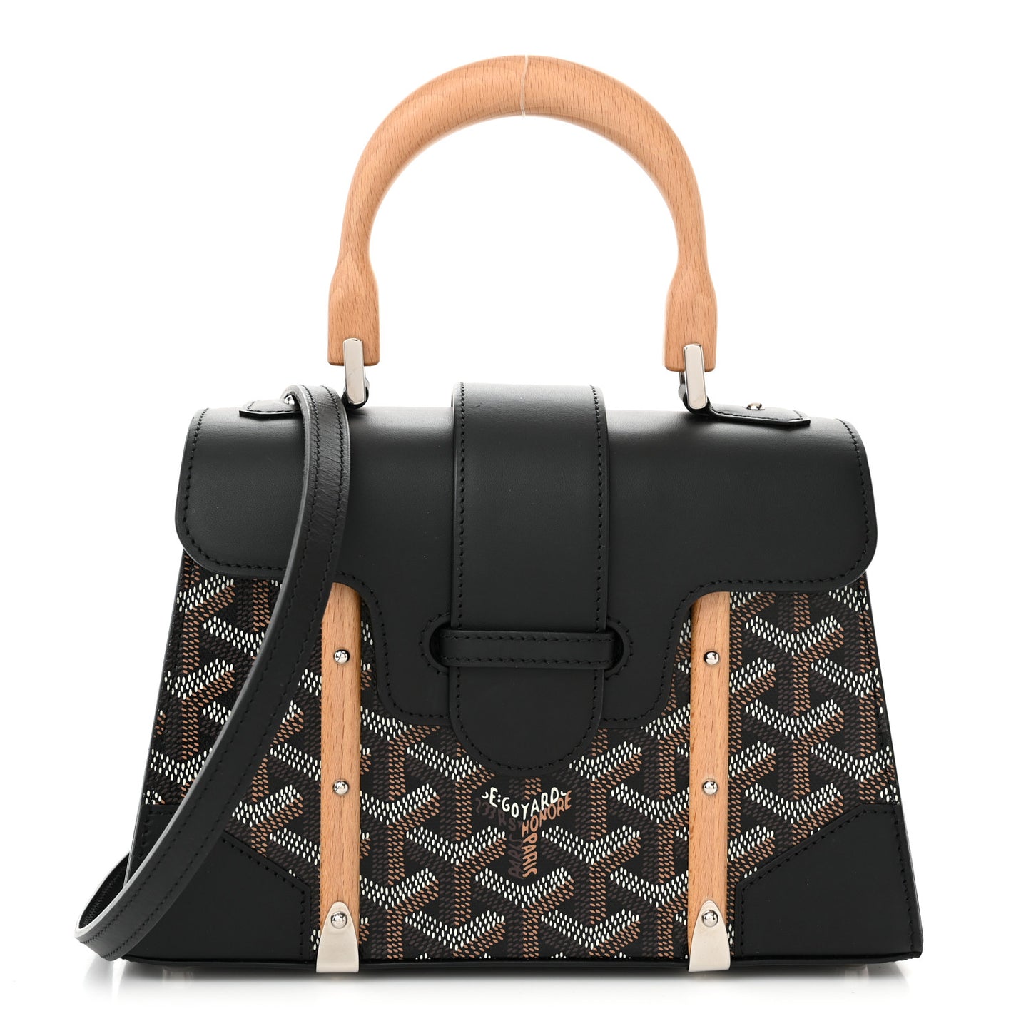 Goyardine Structure Mini Saigon Black