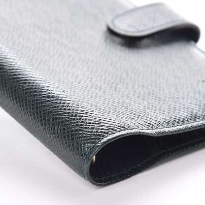 Louis Vuitton Taiga Small Ring Agenda Cover Epicea 8 of 9